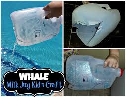 Diy Whale Milk Jug Kid S Craft Great For Water Play Crafty Morning Milk Jug Crafts Whale Crafts Crafts For Kids