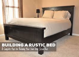 To match the feels and vibes of your farmhouse, you can make this free diy platform bed with storage drawers! Rustic Farmhouse Bed King Size Plan Edhart Me
