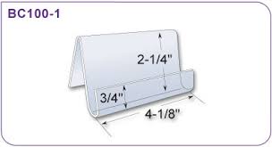 4.9 out of 5 stars. Business Card Holder Clear Acrylic