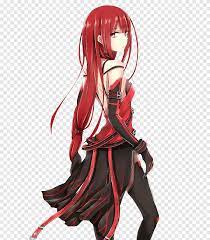 Rias is the next heiress of the gremory clan after her older brother she is also in love with issie, but never expresses it and sometimes gets jealous seeing issie with other girls. Red Hair Anime Drawing Female Anime Cg Artwork Black Hair Png Pngegg