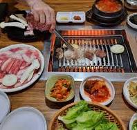 Tabletop Grilling in Korean BBQ