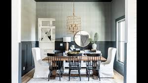 The rich dark oak finish and purposeful distressing create a warm, rustic traditional feel. Dark Dining Room Moody Living Room Wallpaper Diningroom Styling Style Dining Room Youtube