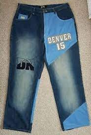 About 2,714 results (0.59 seconds). Vintage Unk Denim Denver Nuggets Nba Size 38 Ebay