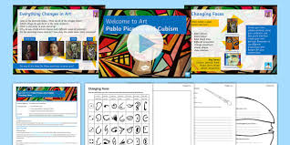 Our global writing staff includes experienced enl & esl academic writers in a variety of disciplines. Everything Changes Picasso And Cubism Lesson Pack