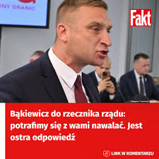 Napięcie między Bąkiewiczem a rzecznikiem rządu narasta. Ostre słowa i  wzajemne oskarżenia w sprawie Ruchu Obrony Granic. Czytaj więcej  https://brnw.ch/21wUt7r