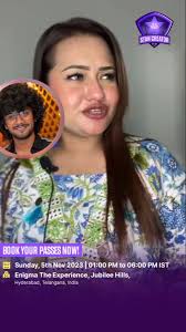 Lights, Camera, Shanaya! ( @just_shanaya3), Yours truly, Sanaya Khan, is  gearing up for STAN Creator Fest, Hyderabad