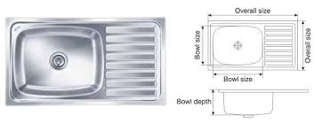 Are kitchen sinks standard sizes. Buy Nirali Elegance Ultra Anti Scratch Finish Kitchen Sink Size 915x510 Mm Online At Price 12208