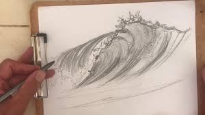 How to draw a seascape? How To Draw Waves
