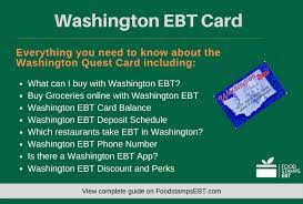 Maybe you would like to learn more about one of these? Washington Ebt Card 2021 Guide Food Stamps Ebt