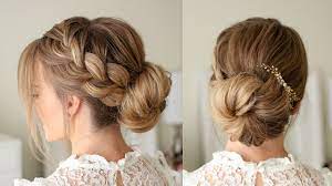 When It S Hot And Humid Nobody Wants To Bust Out The Hot Tools Now With These 33 Super Easy Adorabl Side French Braids Easy Updo Hairstyles Easy Hair Updos