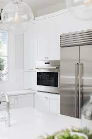 The sharp threads properly ensure a tight and secure hold drawing the material together. White Shaker Cabinets With Stainless Steel Appliances Transitional Kitchen