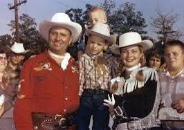 More FBF photo of Gail Davis and Gene Autry in their 1949 film, "Sons of  New Mexico".