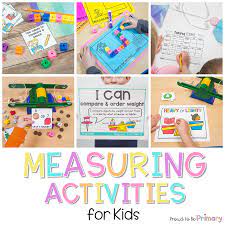 Kids learn math and measurement skills before they learn those words. 22 Measurement Activities For Kids At Home Or In The Classroom Proud To Be Primary