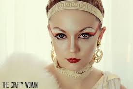 The Crafty Woman How To Paint A Face Greek Goddess Greek Goddess Face Painting Face Painting Designs