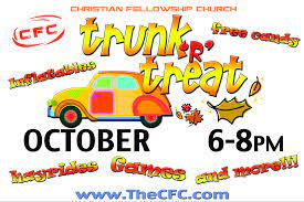 Christian Fellowship Church Trunk Treat Banner 4042 Sign11 Com Church Trunk Banner Treats
