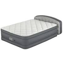 SEALY AlwayzAire Tough Guard Quilted Topper Air Mattress, Queen
