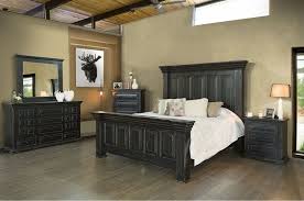 Terra Rustic Solid Pine Wood Bedroom Set In Black Each Piece Is Hand Made And Unique Queen Wood Bedroom Sets Rustic Bedroom Sets Black Bedroom Furniture Set