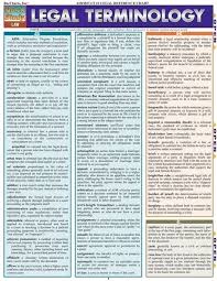Quickstudy Legal Terminology Laminated Reference Guide Studying Law Law School Prep Law School Life