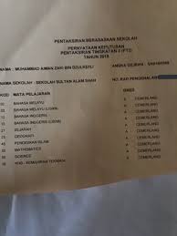 Jadual ujian bertulis pt3 2019. Slip Keputusan Pt3 2018