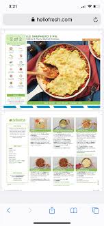 For Those Who Saw Pub Style Shepherds Pie Here Is The Recipe Card Hellofresh