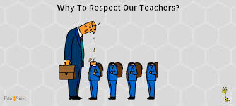 Respect, also called esteem, is a positive feeling or action shown towards someone or something considered important, or held in high esteem or regard. Why Should We Respect Our Teachers Edu4sure