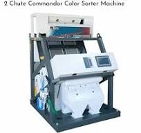 Automatic 2 Chute Commandor Rice Color Sorter Machine, Single Phase, Output  Capacity: 1 Ton/hour