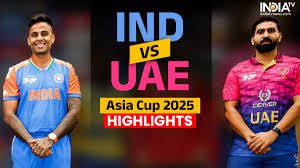 IND vs UAE Live cricket score: India vs ...