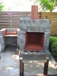 Cinder Block Outdoor Fireplace Plans Cinder Block And Started Building A Fireplace And Diy Outdoor Fireplace Outdoor Fireplace Plans Cinder Block Garden