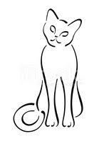 Added preview images directly in the chat, to do this, simply send a link to an image. Images Clipart Dessin Au Trait Simple Chat