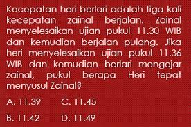 Jan 11, 2021 · unduh soal cpns 2020/2021 pdf gratis dan kunci jawabannya. Menghitung Waktu Yang Diperlukan Untuk Menyusul Pkn Stan Go