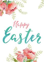 Happy Easter And Hello Spring Printables Free Easter Cards Happy Easter Pictures Happy Easter Printable