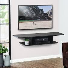 Bedroom tv stands for flat screens. The Twillery Co Aaliyah Floating Tv Stand For Tvs Up To 50 Reviews Wayfair