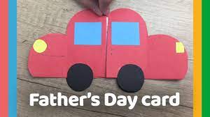 Hello friends this time i have made car with cardboard you can make this diy project how to make a cardboard car very easy easily at home and learn creative. Father S Day Diy Gift Car Gift Card Easy To Do With Kids Youtube