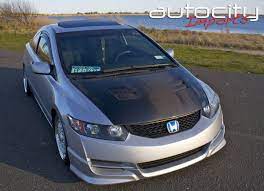 2006 Honda Civic Si Coupe Carbon Fiber Hood Honda Civic Si Coupe 2006 Honda Civic Si 2006 Honda Civic