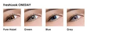 Freshlook Colored Lenses Color Examples