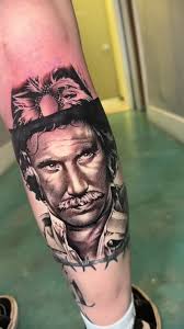 Raise Hell Praise Dale Luke Combs Tattoo