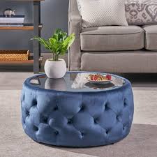 An ottoman is softer to look at than a coffee table and if you bang your leg on it, it's not going to hurt as much right? Coffee Table Ottoman Target