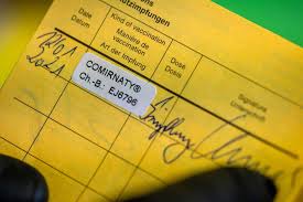 The product information (pi) and consumer medicines information (cmi) for comirnaty vaccine. Impfausweis Nach Corona Impfung