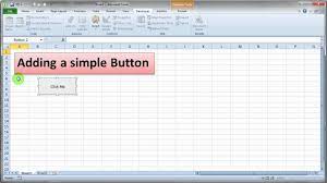 Adding A Simple Vba Button To Excel Excel Microsoft Excel Sharepoint