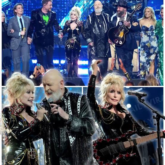 Dolly Parton performs "Jolene" with P!nk, Eurythmics, Duran Duran, Pat  Benatar, Judas Priest, Sheryl Crow, and Brandi Carlile at the 2022 Rock and  Roll Hall of Fame Induction Ceremony
