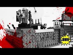 New lego minecraft minifigure zombie pigman figure pink green pixelated creature. Lego Zombie Defense Base Moc Halloween Special Youtube