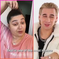 Is This How You Do a Wolf Cut?! 👀 #reactionvideos #haircut #hairdresser