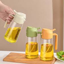 ¡Hacé que cada gota cuente con nuestro Dispensador de Aceite 2 en 1! 🥗, ✨  Diseño innovador: Combina recipiente y aspersor en uno., 🔒 Vidrio  resistente: Asegura la durabilidad y la elegancia., 🧼 Fácil ...