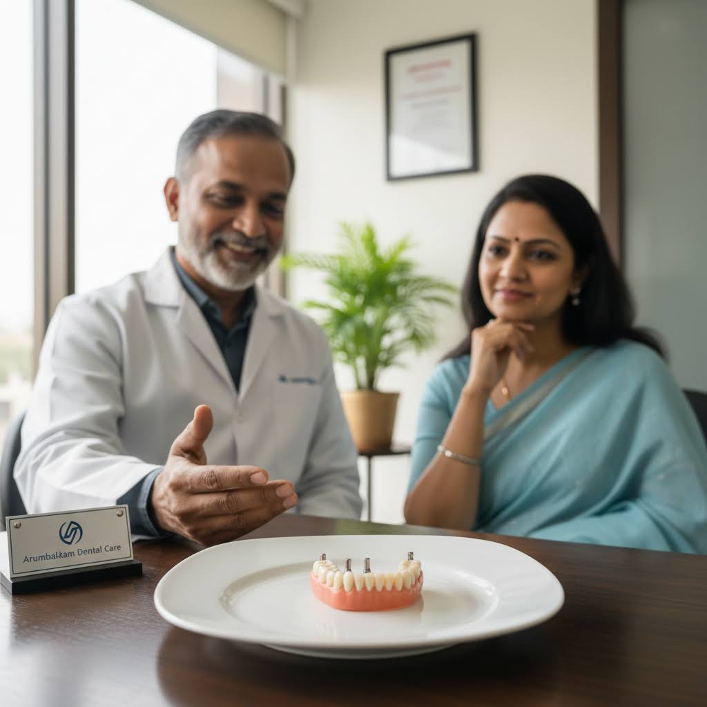 Implant-Supported Dentures Arumbakkam product image