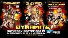 Bellator mma is now on showtime! Bellator Mma Glory Dynamite 1 Wikipedia