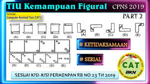 Tiu Figural 2 Cpns 2020 Tipe Soal Ketidaksamaan Serial Cara Mudah Mengerjakan Tes Figural Youtube