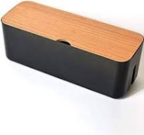 Zimoer Scatola Portacavi, Nascondi e Raccogli Cavi, Copri Fili E Prese,  Organizzatore (Nero) : Amazon.it: Fai da te