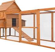 Wiltec Gallinero con Zona Exterior 310 x 150 x 150 cm Jaula de Madera de  Abeto para gallinas, caseta con Dos Cajas nidos y rampa para fácil Acceso,  ...
