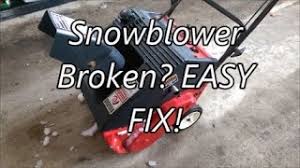 Maybe you would like to learn more about one of these? What To Do When Your Snow Blower Won T Start
