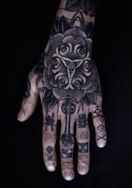 Black And Grey Hand Tattoos For Men Hand Tattoos For Men Hand Tattoos For Guys Tattoos For Guys Hand Tattoos